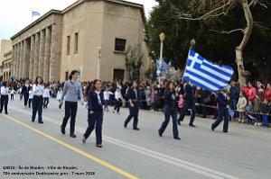 187- Rhodes- Defile Dodecanese grec
